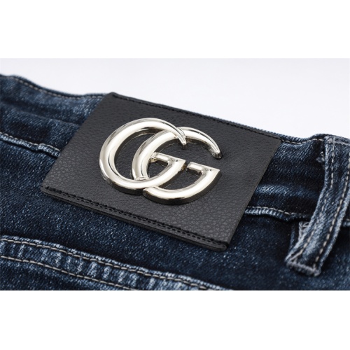 Replica Gucci Jeans For Men #1215814 $42.00 USD for Wholesale