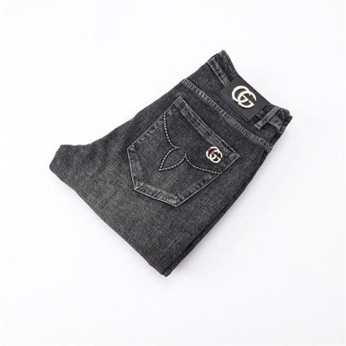 Wholesale Gucci Jeans For Men #1215816 $42.00 USD, Wholesale Quality Replica Gucci Jeans