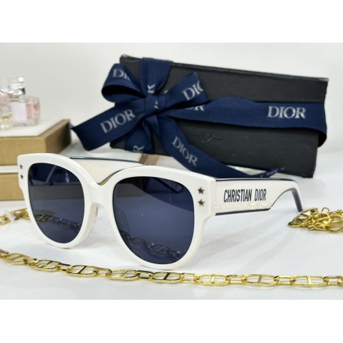 Wholesale Christian Dior AAA Quality Sunglasses #1215857 $64.00 USD, Wholesale Quality Replica Christian Dior AAA Quality Sunglasses