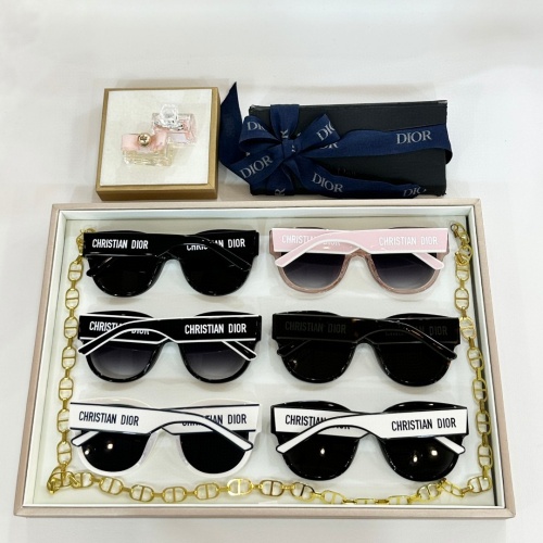 Replica Christian Dior AAA Quality Sunglasses #1215860 $64.00 USD for Wholesale