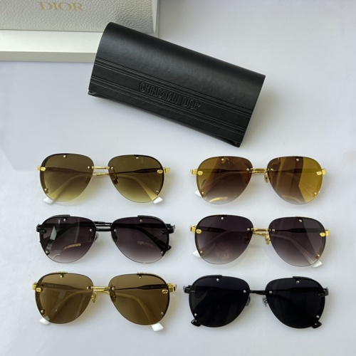 Replica Christian Dior AAA Quality Sunglasses #1215886 $64.00 USD for Wholesale