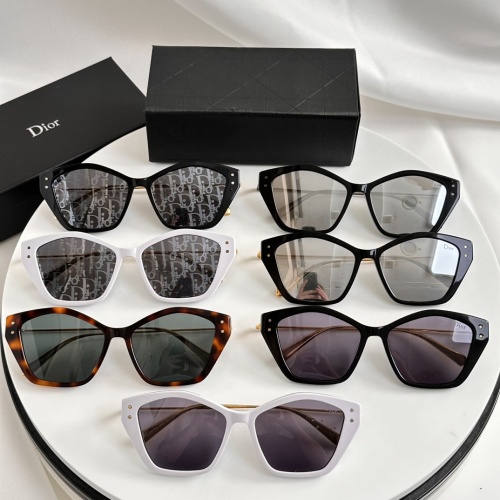 Replica Christian Dior AAA Quality Sunglasses #1215932 $45.00 USD for Wholesale