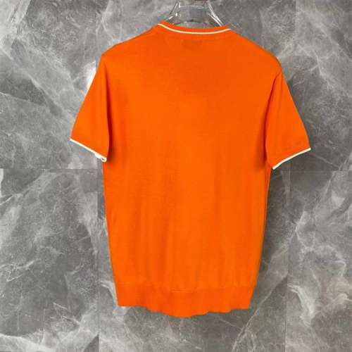 Replica Hermes T-Shirts Short Sleeved For Men #1216050 $40.00 USD for Wholesale