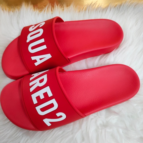 Replica Dsquared Slippers For Women #1216141 $48.00 USD for Wholesale