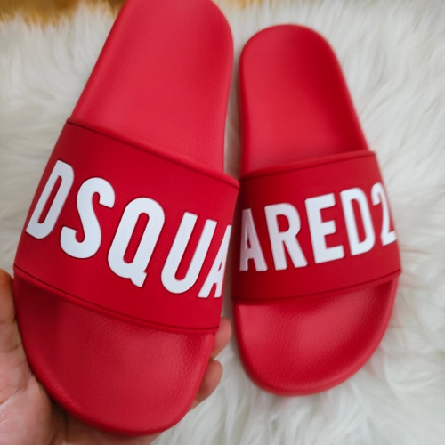 Replica Dsquared Slippers For Women #1216141 $48.00 USD for Wholesale