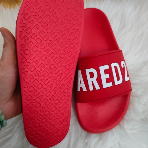 Replica Dsquared Slippers For Women #1216141 $48.00 USD for Wholesale