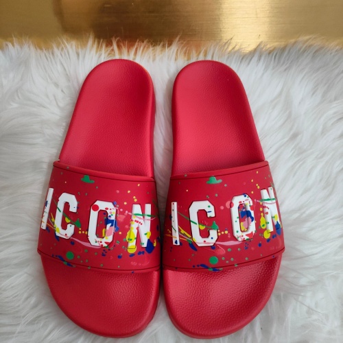 Wholesale Dsquared Slippers For Men #1216158 $48.00 USD, Wholesale Quality Replica Dsquared Slippers