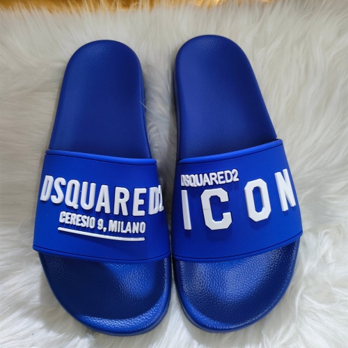 Wholesale Dsquared Slippers For Women #1216161 $48.00 USD, Wholesale Quality Replica Dsquared Slippers