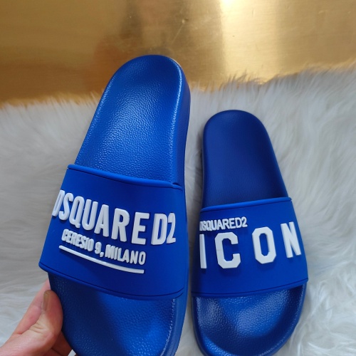 Replica Dsquared Slippers For Women #1216161 $48.00 USD for Wholesale