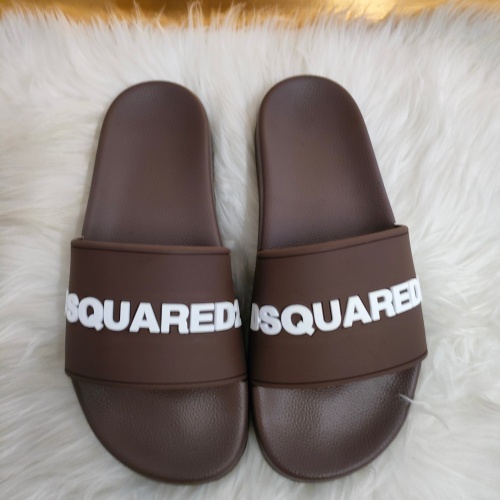 Wholesale Dsquared Slippers For Women #1216171 $48.00 USD, Wholesale Quality Replica Dsquared Slippers