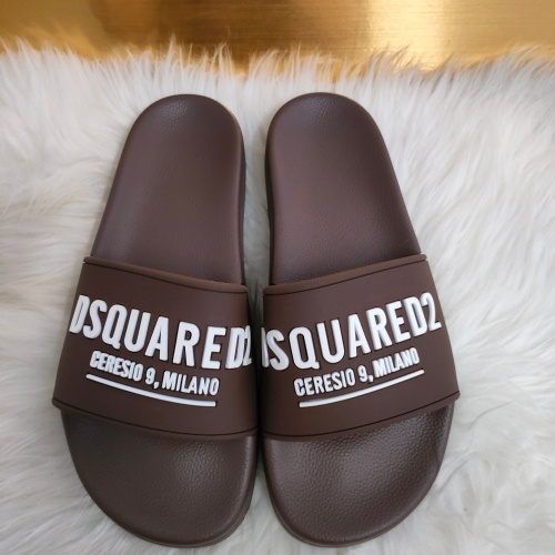 Wholesale Dsquared Slippers For Women #1216173 $48.00 USD, Wholesale Quality Replica Dsquared Slippers