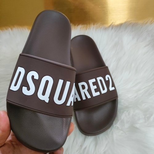 Replica Dsquared Slippers For Women #1216175 $48.00 USD for Wholesale