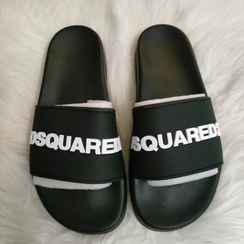 Wholesale Dsquared Slippers For Women #1216181 $48.00 USD, Wholesale Quality Replica Dsquared Slippers