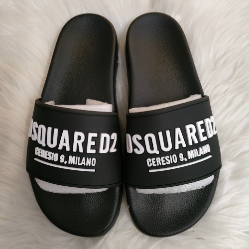 Wholesale Dsquared Slippers For Women #1216183 $48.00 USD, Wholesale Quality Replica Dsquared Slippers