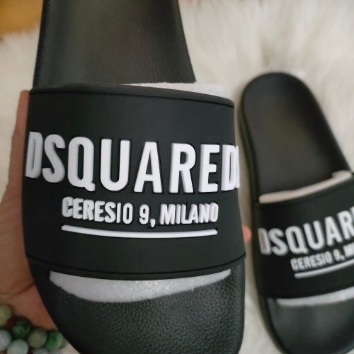 Replica Dsquared Slippers For Women #1216183 $48.00 USD for Wholesale