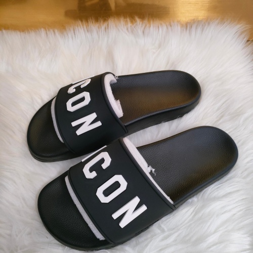 Replica Dsquared Slippers For Women #1216187 $48.00 USD for Wholesale