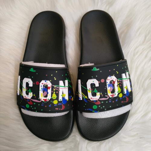 Wholesale Dsquared Slippers For Women #1216193 $48.00 USD, Wholesale Quality Replica Dsquared Slippers