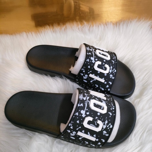 Replica Dsquared Slippers For Women #1216195 $48.00 USD for Wholesale