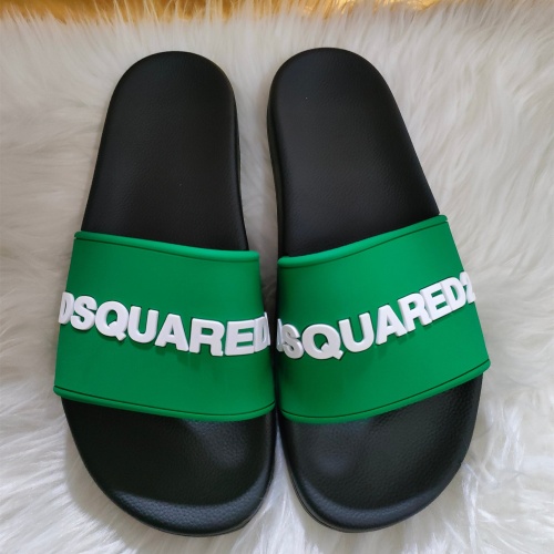 Wholesale Dsquared Slippers For Women #1216199 $48.00 USD, Wholesale Quality Replica Dsquared Slippers