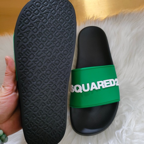 Replica Dsquared Slippers For Men #1216200 $48.00 USD for Wholesale