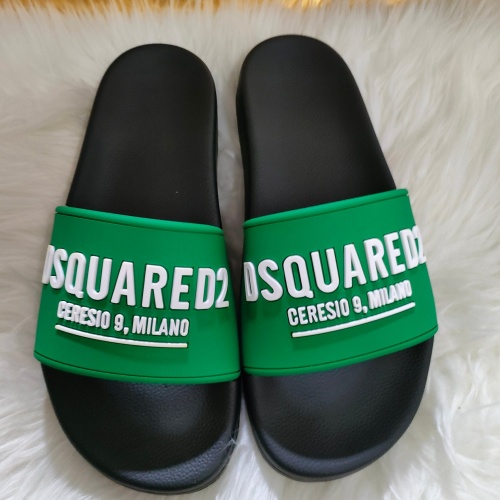 Wholesale Dsquared Slippers For Women #1216207 $48.00 USD, Wholesale Quality Replica Dsquared Slippers