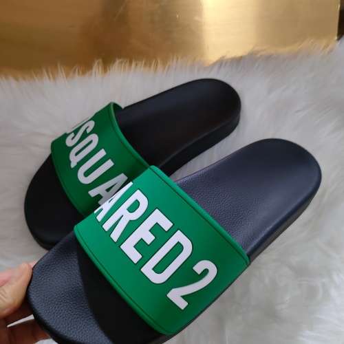 Replica Dsquared Slippers For Men #1216210 $48.00 USD for Wholesale