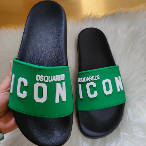 Replica Dsquared Slippers For Women #1216219 $48.00 USD for Wholesale