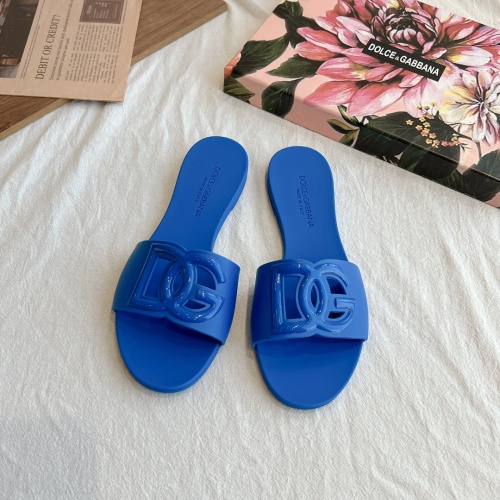 Wholesale Dolce &amp; Gabbana D&amp;G Slippers For Women #1216235 $42.00 USD, Wholesale Quality Replica Dolce &amp; Gabbana D&amp;G Slippers