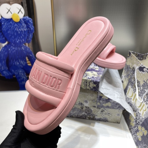 Replica Christian Dior Slippers For Women #1216247 $52.00 USD for Wholesale