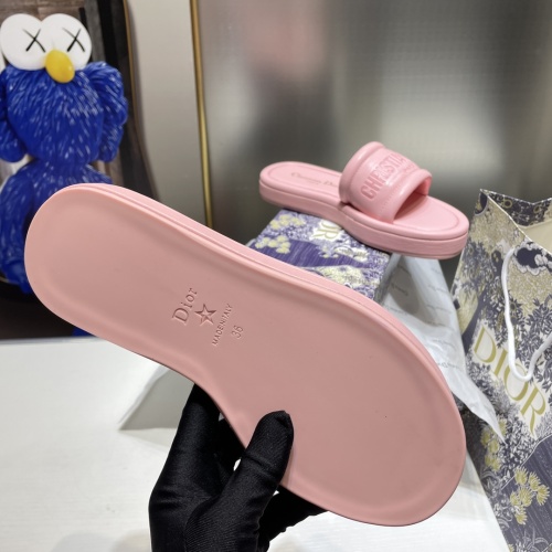 Replica Christian Dior Slippers For Women #1216247 $52.00 USD for Wholesale