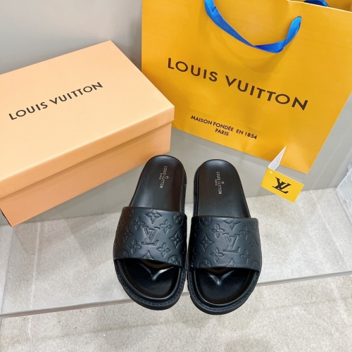 Wholesale Louis Vuitton Slippers For Women #1216265 $56.00 USD, Wholesale Quality Replica Louis Vuitton Slippers