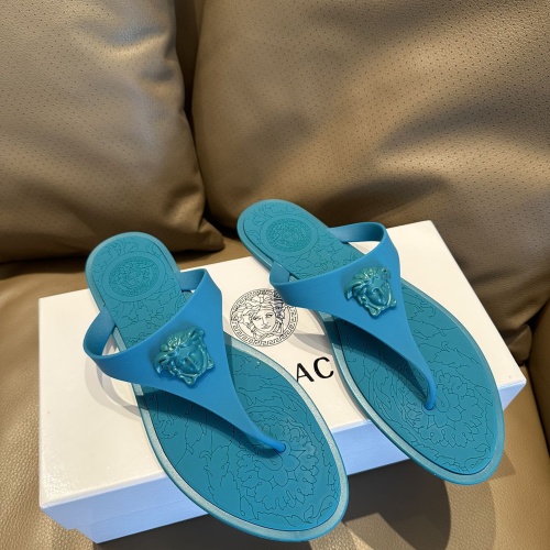 Replica Versace Slippers For Women #1216272 $45.00 USD for Wholesale