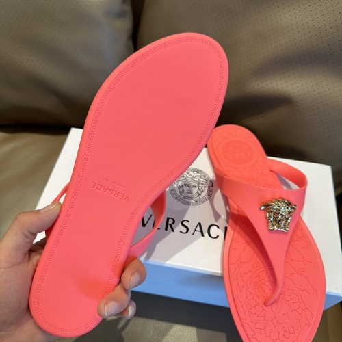 Replica Versace Slippers For Women #1216273 $45.00 USD for Wholesale