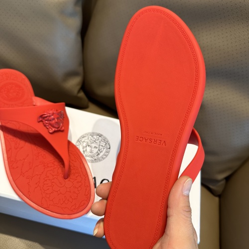 Replica Versace Slippers For Women #1216274 $45.00 USD for Wholesale