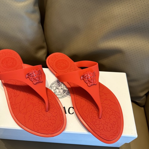 Replica Versace Slippers For Women #1216274 $45.00 USD for Wholesale