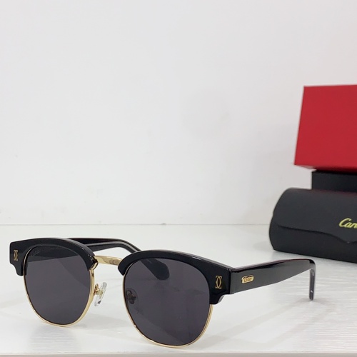 Wholesale Cartier AAA Quality Sunglassess #1216279 $64.00 USD, Wholesale Quality Replica Cartier AAA Quality Sunglassess