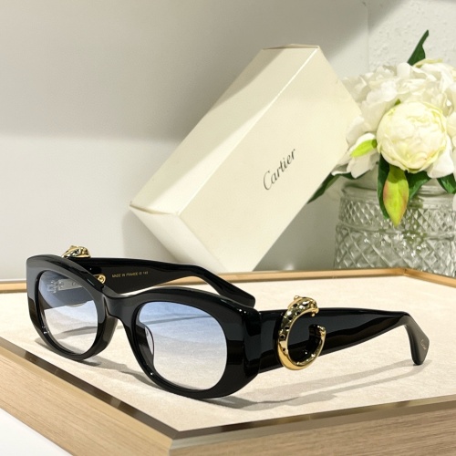 Wholesale Cartier AAA Quality Sunglassess #1216281 $60.00 USD, Wholesale Quality Replica Cartier AAA Quality Sunglassess