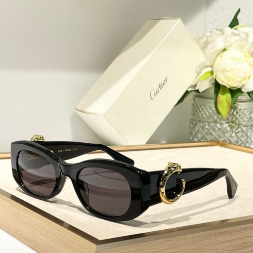 Wholesale Cartier AAA Quality Sunglassess #1216282 $60.00 USD, Wholesale Quality Replica Cartier AAA Quality Sunglassess