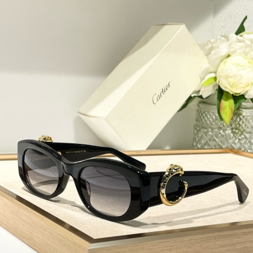 Wholesale Cartier AAA Quality Sunglassess #1216283 $60.00 USD, Wholesale Quality Replica Cartier AAA Quality Sunglassess