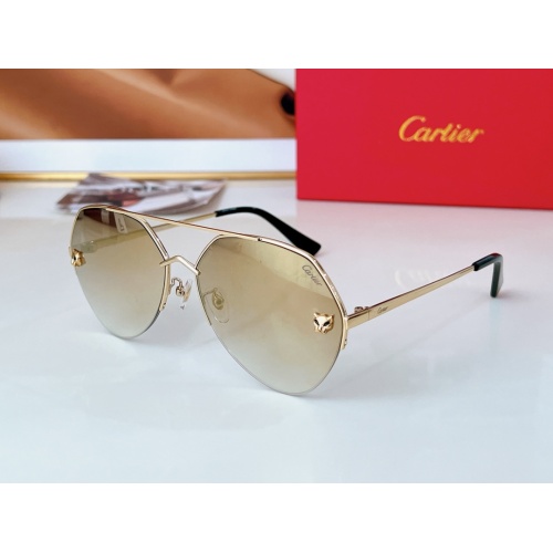 Wholesale Cartier AAA Quality Sunglassess #1216288 $45.00 USD, Wholesale Quality Replica Cartier AAA Quality Sunglassess