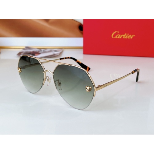 Wholesale Cartier AAA Quality Sunglassess #1216290 $45.00 USD, Wholesale Quality Replica Cartier AAA Quality Sunglassess