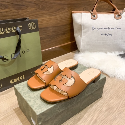 Wholesale Gucci Slippers For Women #1216301 $56.00 USD, Wholesale Quality Replica Gucci Slippers