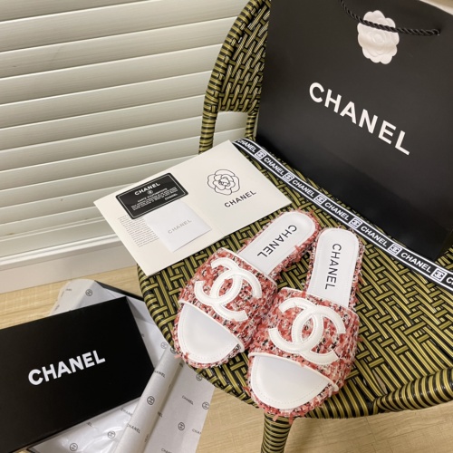 Wholesale Chanel Slippers For Women #1216312 $56.00 USD, Wholesale Quality Replica Chanel Slippers