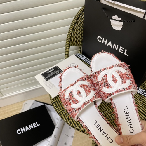 Replica Chanel Slippers For Women #1216312 $56.00 USD for Wholesale