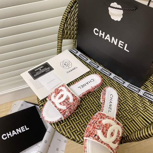 Replica Chanel Slippers For Women #1216312 $56.00 USD for Wholesale