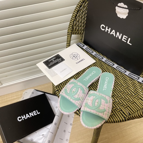 Wholesale Chanel Slippers For Women #1216316 $56.00 USD, Wholesale Quality Replica Chanel Slippers