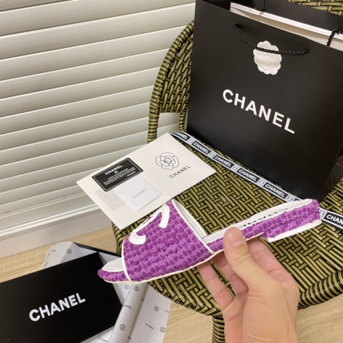 Replica Chanel Slippers For Women #1216317 $56.00 USD for Wholesale