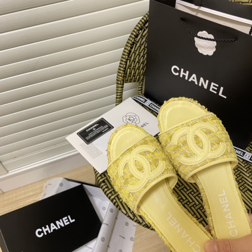 Replica Chanel Slippers For Women #1216319 $56.00 USD for Wholesale