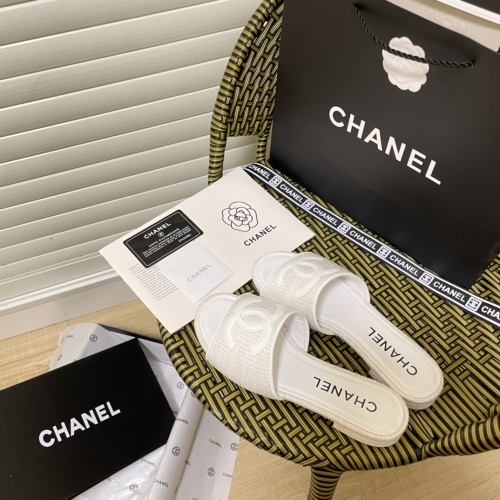 Replica Chanel Slippers For Women #1216320 $56.00 USD for Wholesale