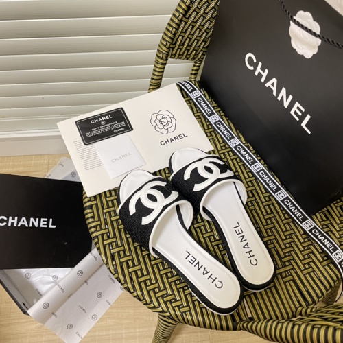 Replica Chanel Slippers For Women #1216322 $56.00 USD for Wholesale